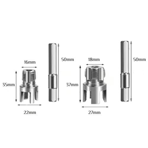 š„Pipe Tapping and Threading Tool | Dual-Specification Compatible