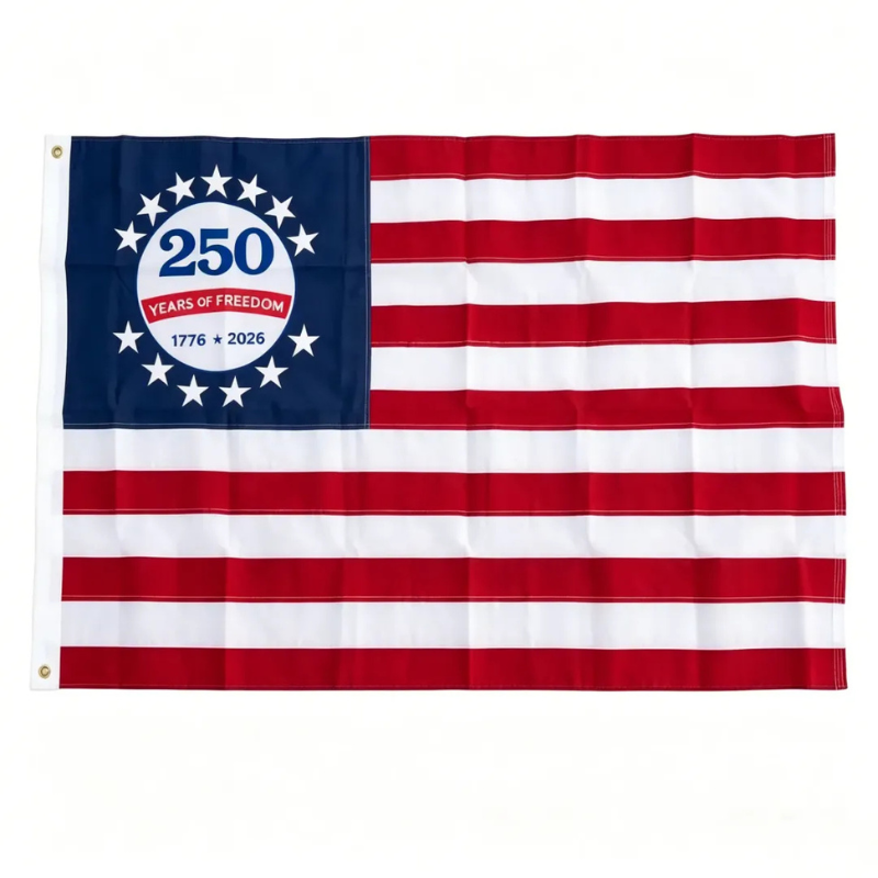 Last Day 49% OFFš„250th Anniversary USA Commemorative Flag (3x5 Ft),Double-Sided Embroidered