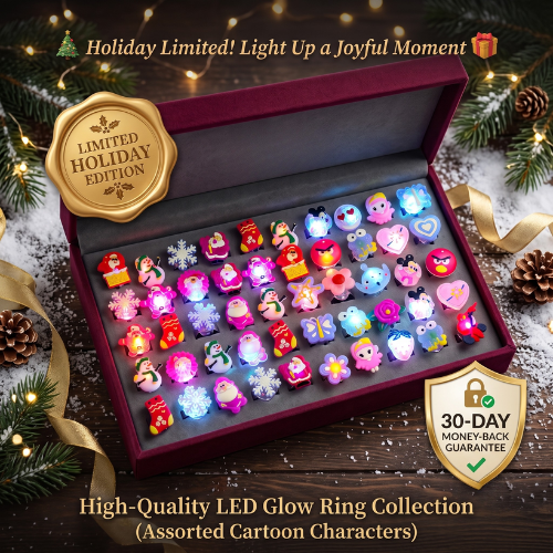 🎄 Light up your Christmas night with festive glowing fun!