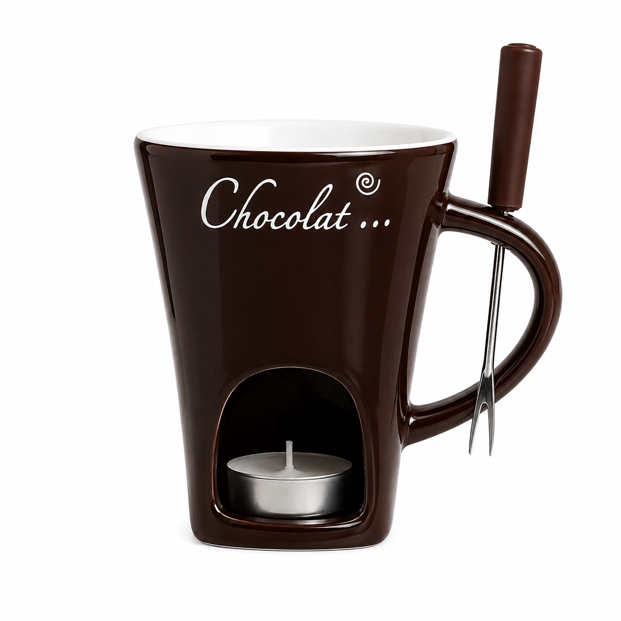 ๐ซ Melt. Dip. Share. โ The Cozy Ceramic Fondue Cup