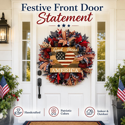 Sentinels of Honor: 250th Anniversary Hand-Tied Wreath