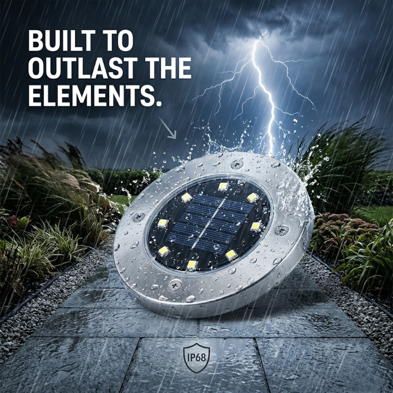 Solar LED Ground Light Pack
