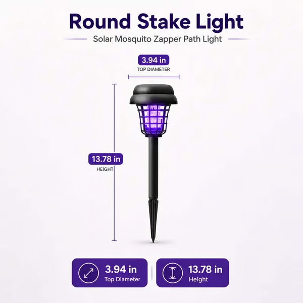 🏠Summer Essentials🦟Solar-Powered UV Mosquito Killer Lamp