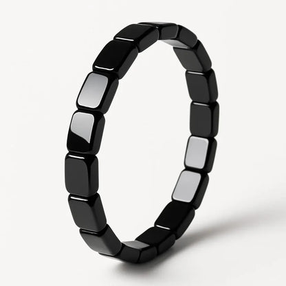 Hematite Bracelet--Natural Energy & Balance Support