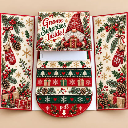 2026 New🎅 Waterfall Christmas Gift Card Booklet