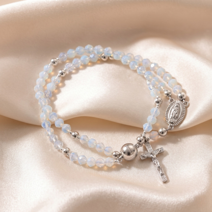 ✝️100% Handcrafted rosary bracelets📿