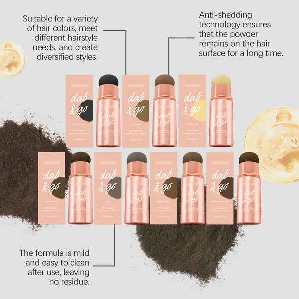 💁‍♀️Instant Root Touch Up & Gray Coverage Stick✨Thinning Hair & Hairline Filler for Fuller Looking Hair