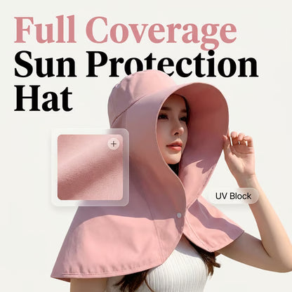 🧢🌞 Ultimate 360° Sun Protection Hat — Stay Cool & Safe Outdoors! ☀️🛡️