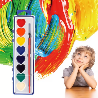 💥Last day 50% OFF💖Mini Watercolor Paint Set for Valentine's Day | Romantic Art Gift🎨