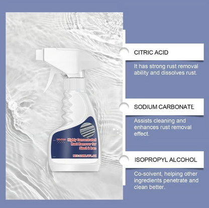 Powerful Rust Remover for Metal and Stainless Steel