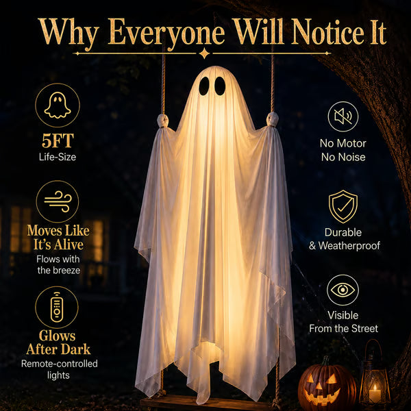 🎃The Ghost That Makes Your House Impossible to Ignore 👻✨