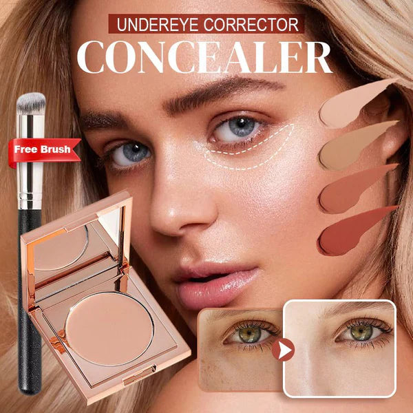 👍 50% OFF- 💥Magic Under-Eye Corrector（Free Concealer Brush）✨