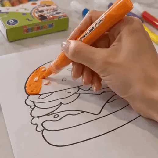 Save 50% by ordering today丨3D Relief Art Pen – Turn Flat Drawings Into Touchable 3D Art🪄