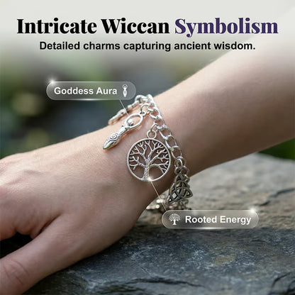 🔮Vintage Pagan Charm Bracelet