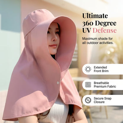 🧢🌞 Ultimate 360° Sun Protection Hat — Stay Cool & Safe Outdoors! ☀️🛡️