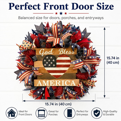 Sentinels of Honor: 250th Anniversary Hand-Tied Wreath