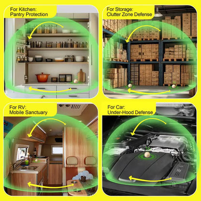 🐭Mouse & Rat Repellent Balls--Long-Lasting Peppermint Oil Formula——Safe for Pets & Kids