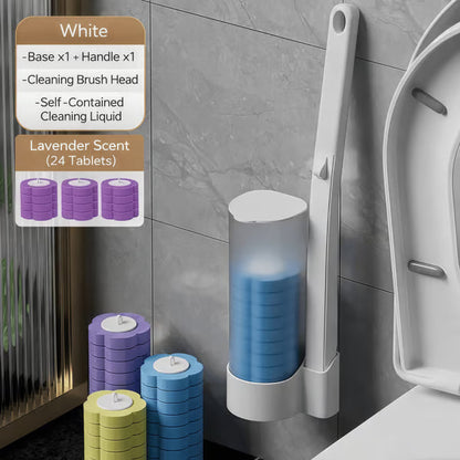 🚽Goodbye, Germy Brush! 👋🚫 Hello, Happy Clean! Our No-Mess, No-Touch Disposable Toilet Wand.✨🧼