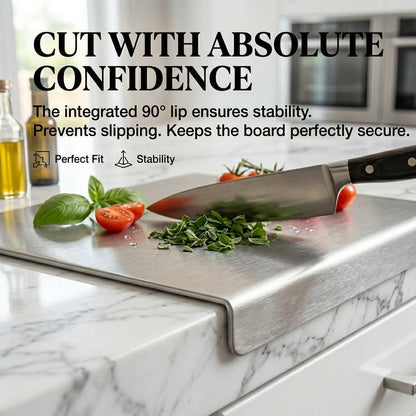 Stainless Steel Cutting Board, Hygienic & Easy to Clean