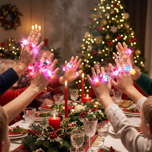 🎄 Light up your Christmas night with festive glowing fun!