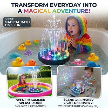 Kiwitcco™ Fountain – Kids Bath, Pool & Garden Fun