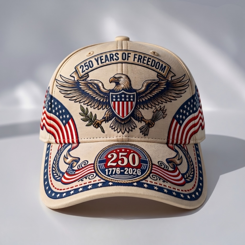 🔥LAST DAY 50% OFF - 🦅American 250th Anniversary Art Print Casual Hat