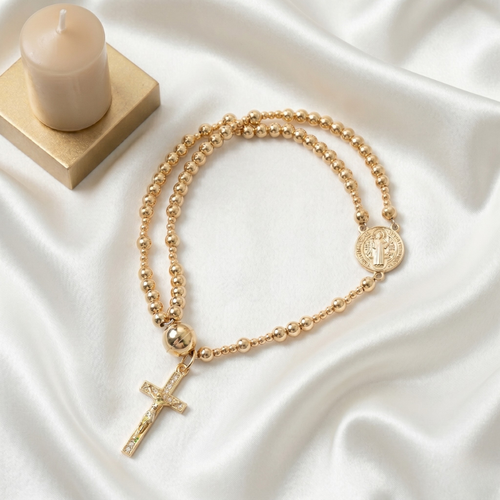 ✝️100% Handcrafted rosary bracelets📿