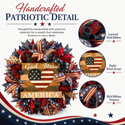 Sentinels of Honor: 250th Anniversary Hand-Tied Wreath