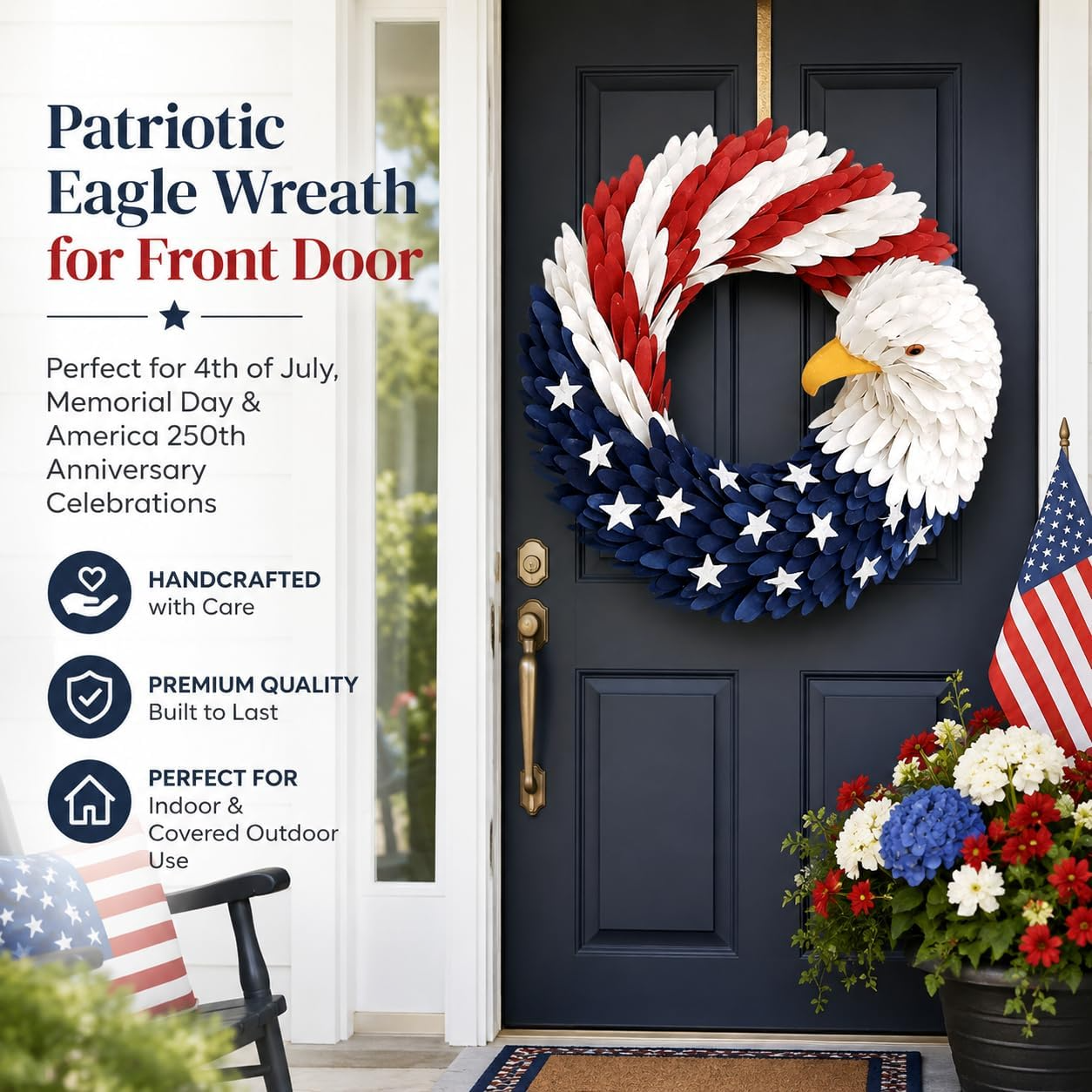 Sentinels of Honor: 250th Anniversary Hand-Tied Wreath