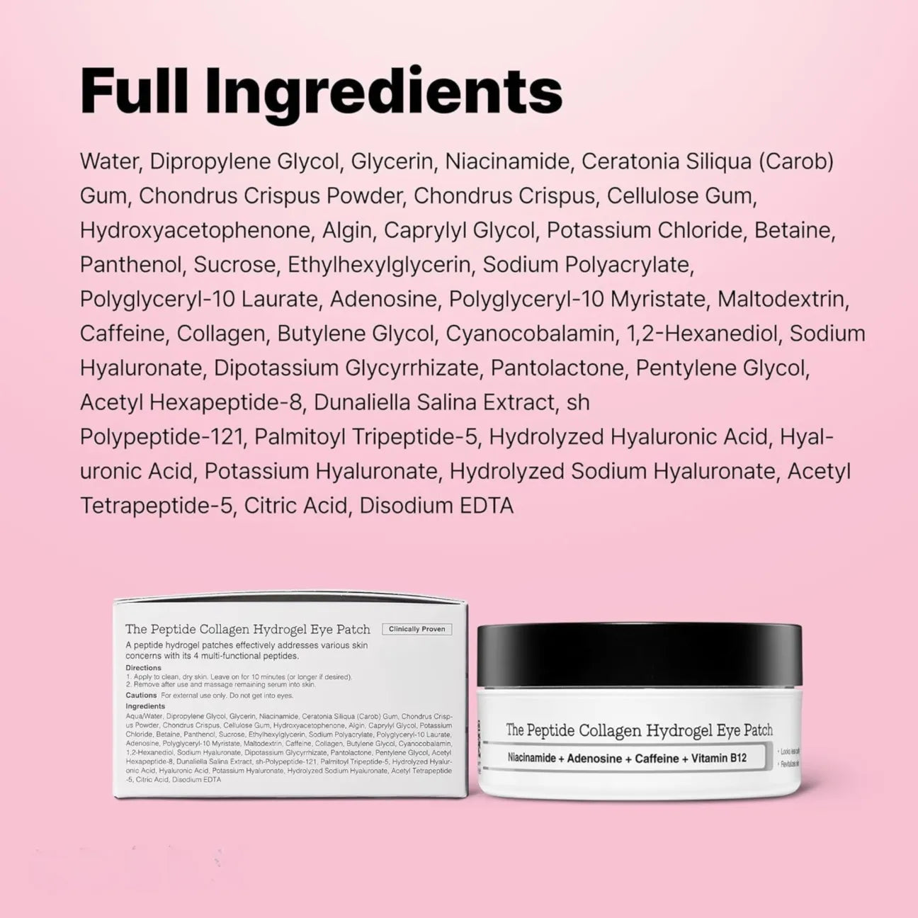 🔥Last Day 50% OFF - 2026 Peptide Collagen Hydrogel Eye Patch