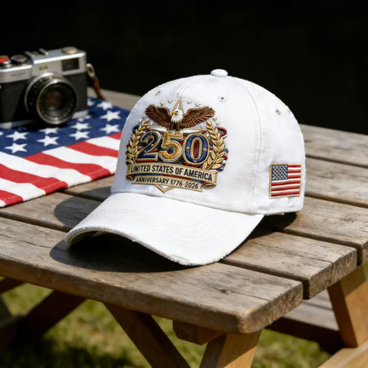250th Anniversary of the United States Embroidered Cap