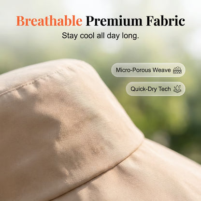 🧢🌞 Ultimate 360° Sun Protection Hat — Stay Cool & Safe Outdoors! ☀️🛡️