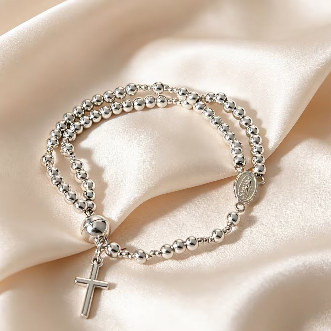 ✝️100% Handcrafted rosary bracelets📿