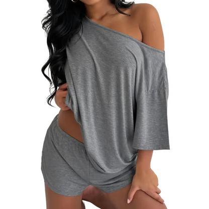 Summer Special Sale - Women’s Off-Shoulder Lounge Set