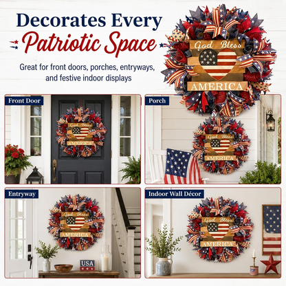 Sentinels of Honor: 250th Anniversary Hand-Tied Wreath