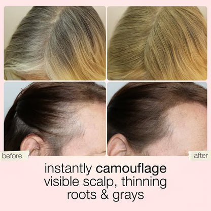 💁‍♀️Instant Root Touch Up & Gray Coverage Stick✨Thinning Hair & Hairline Filler for Fuller Looking Hair