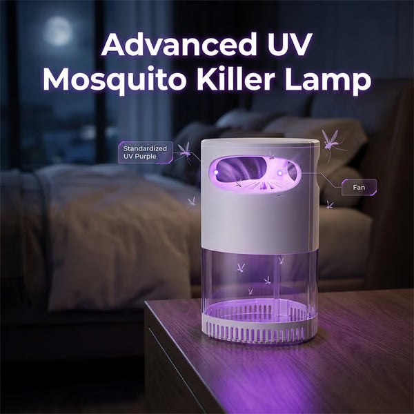 🦟UV Mosquito Killer Lamp – 🔇quiet, USB, chemical-free. 🌙