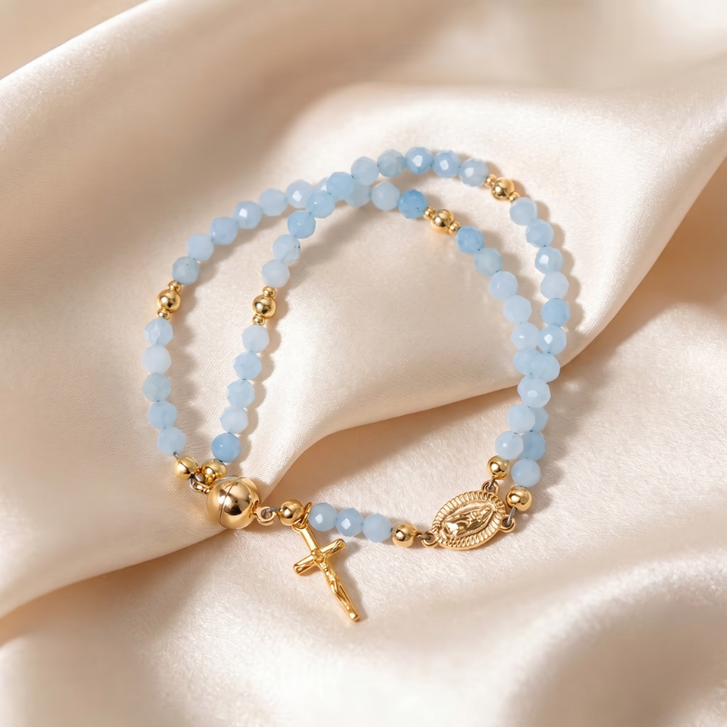 Stella Maris Magnetic Rosary Bracelet