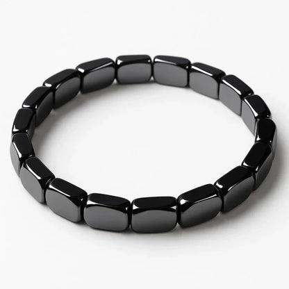 Hematite Bracelet--Natural Energy & Balance Support