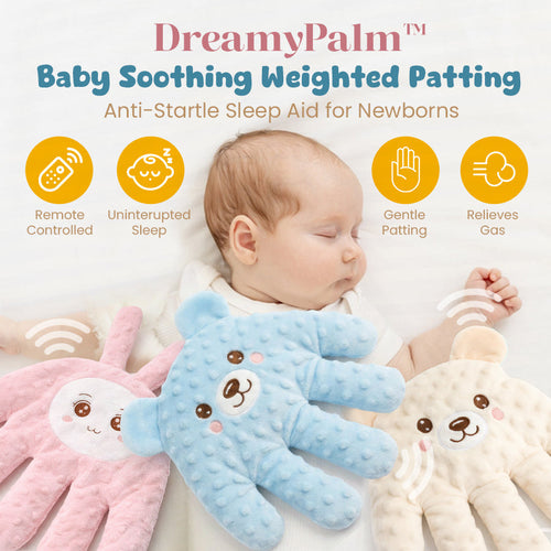 DreamyPalm™ - Baby Sleep Aid with Gentle Patting Function – Supports Calm and Independent Sleep