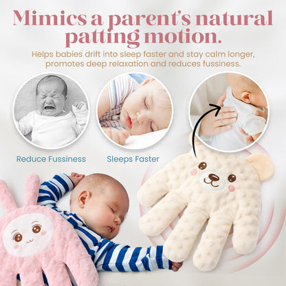 DreamyPalm™ - Baby Sleep Aid with Gentle Patting Function – Supports Calm and Independent Sleep