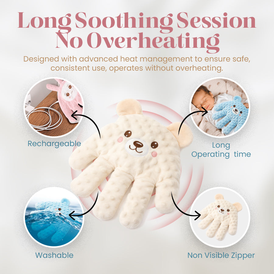 DreamyPalm™ - Baby Sleep Aid with Gentle Patting Function – Supports Calm and Independent Sleep