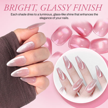 🔥Last Day Buy 2 Get 1 (3PC)🔥PAZT™ 6-in-1 Cat Eye Gel Polish Pen👉  FREE Nail Tool Kit Included