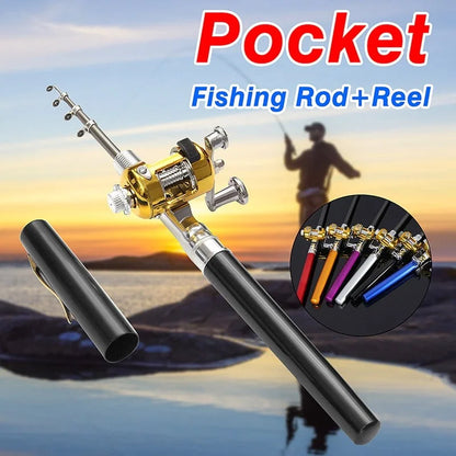 Portable Pen Fishing Rod