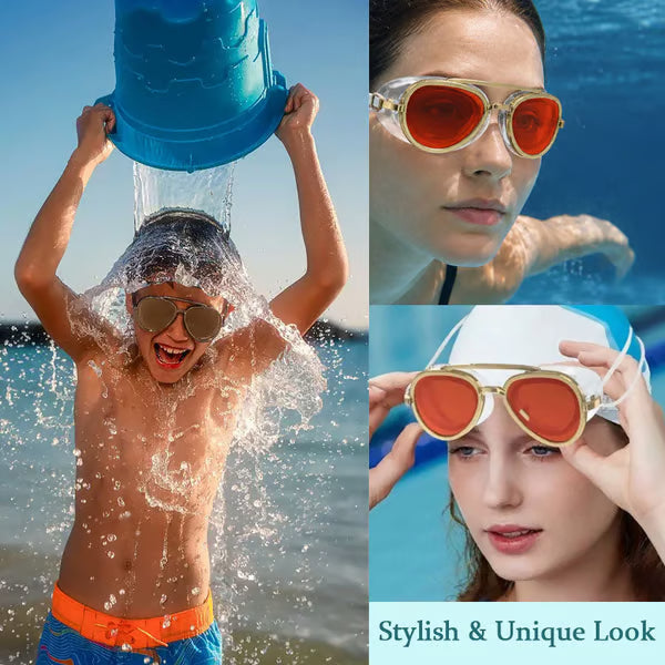 😎✨SummerVibe Reflective Swim Goggles