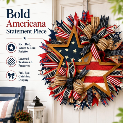 Sentinels of Honor: 250th Anniversary Hand-Tied Wreath