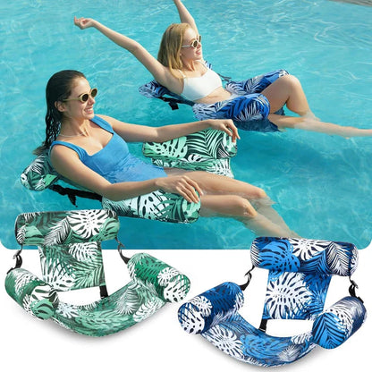 🔥Inflatable Pool Floats Adult, Floating Lounge Chairs