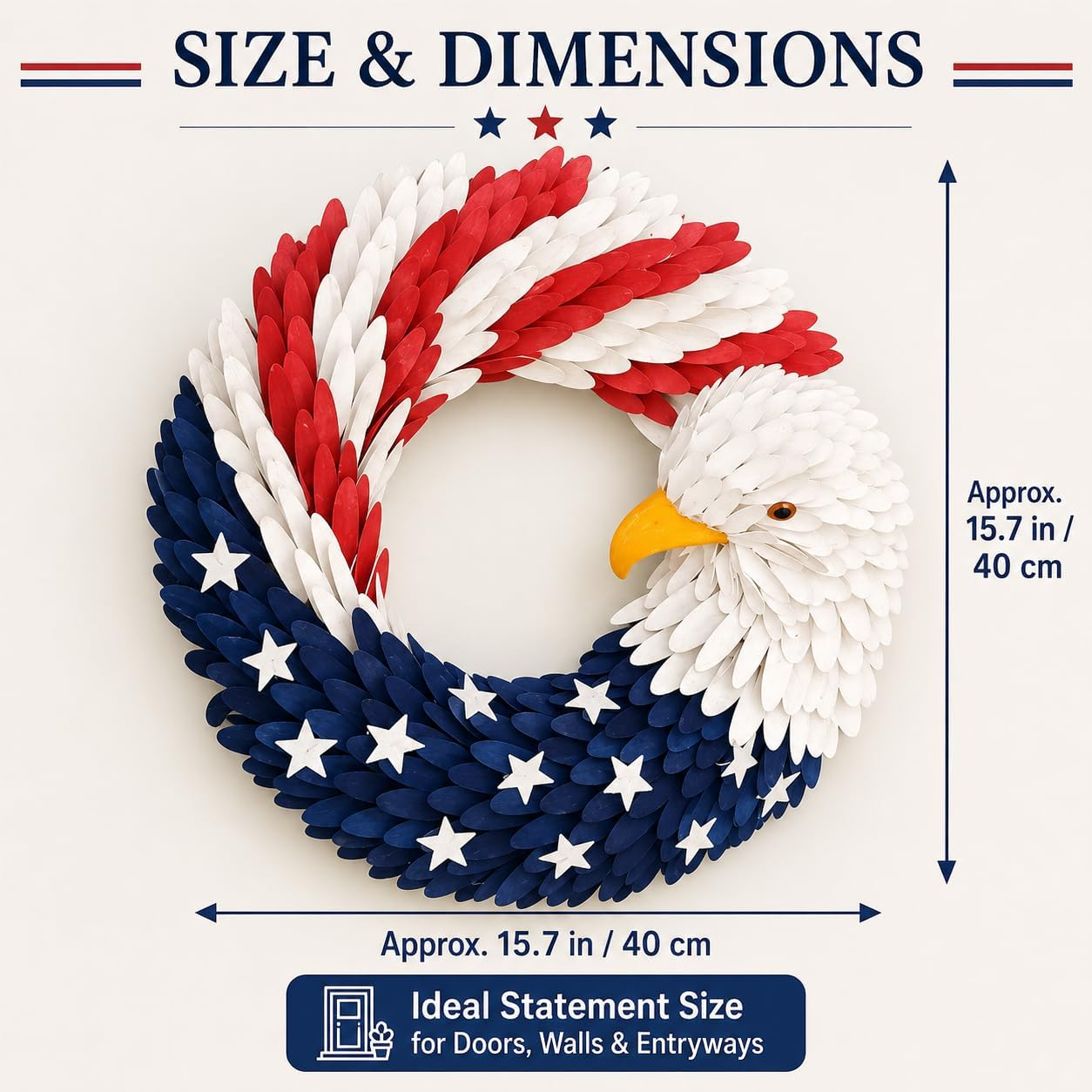 Sentinels of Honor: 250th Anniversary Hand-Tied Wreath