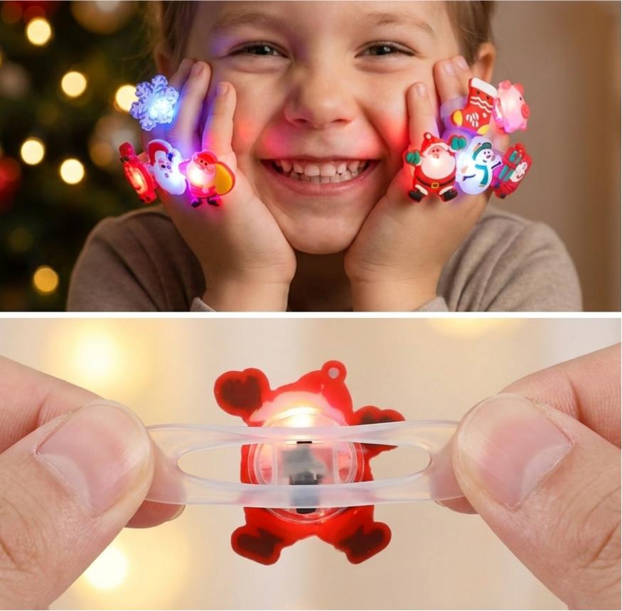 🎄 Light up your Christmas night with festive glowing fun!