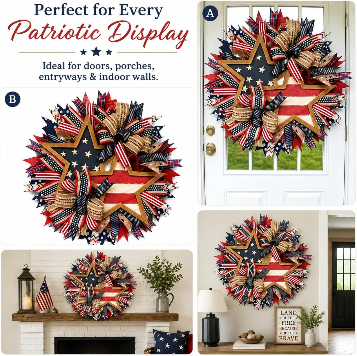 Sentinels of Honor: 250th Anniversary Hand-Tied Wreath